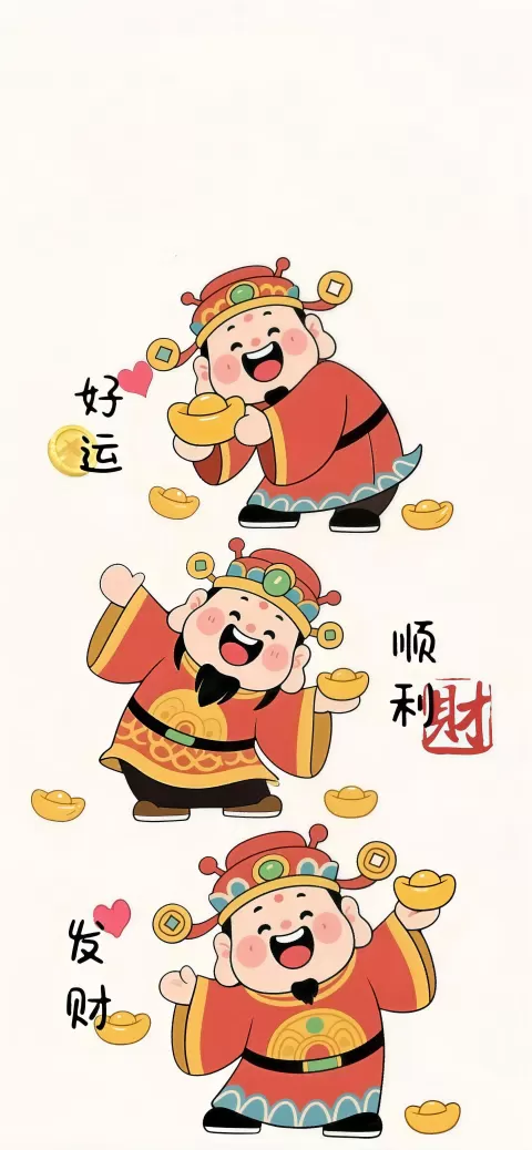 xhs-070097c6-01 好运祝福高清壁纸