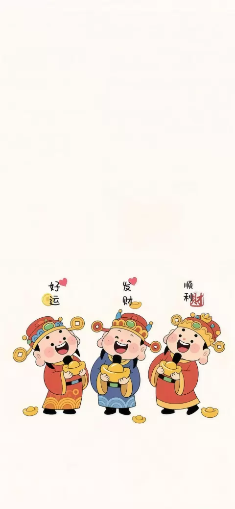 xhs-070097c6-02 好运祝福高清壁纸