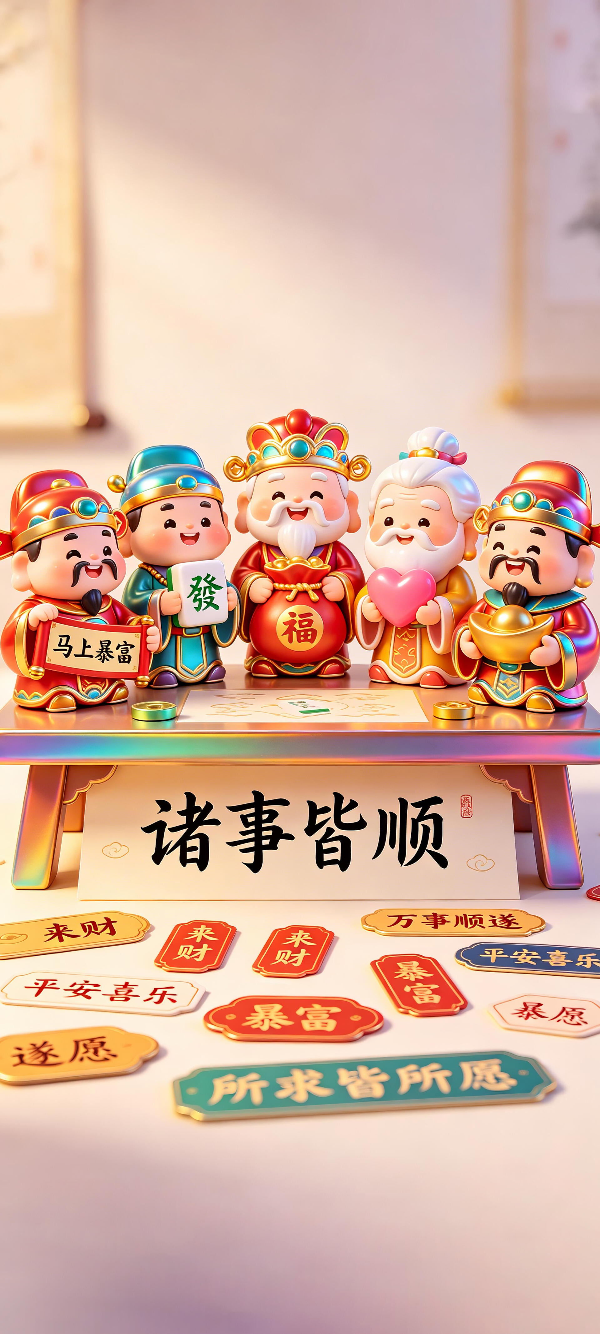 ma-nian-02 好运祝福高清壁纸