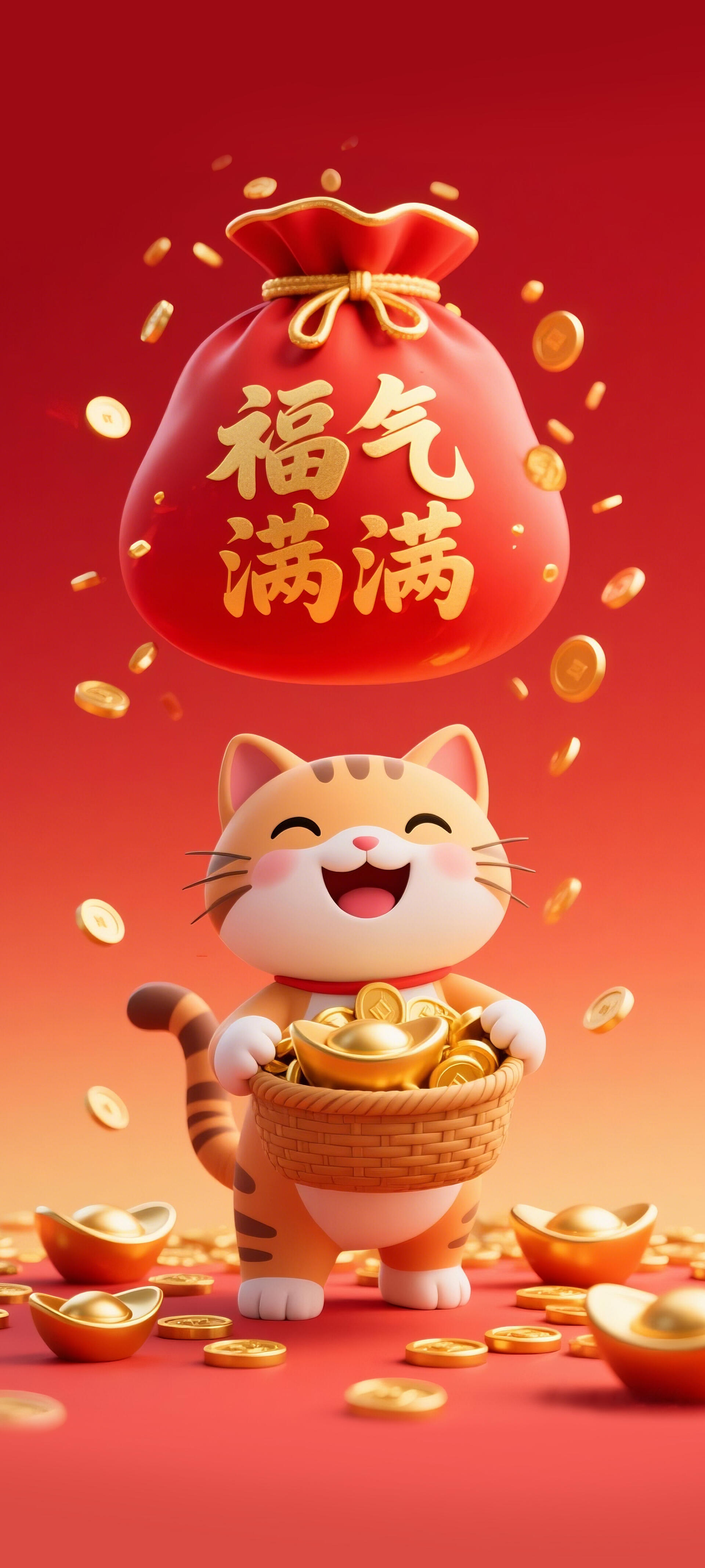 ma-nian-06 好运祝福高清壁纸
